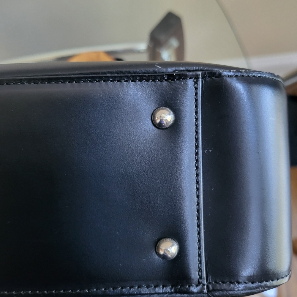 Burberry Burberrys Nova Check Handbag Leather Black..w/COA.. - Picture 16 of 16